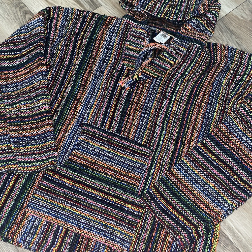 San‎ Jose Texile Baja Hoodie Drug Rug Womens Adult Large